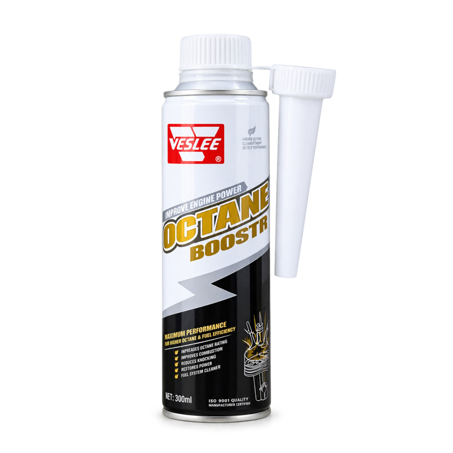 اکتان بوستر وسلی ۳۵۵ octane booster veslee ml