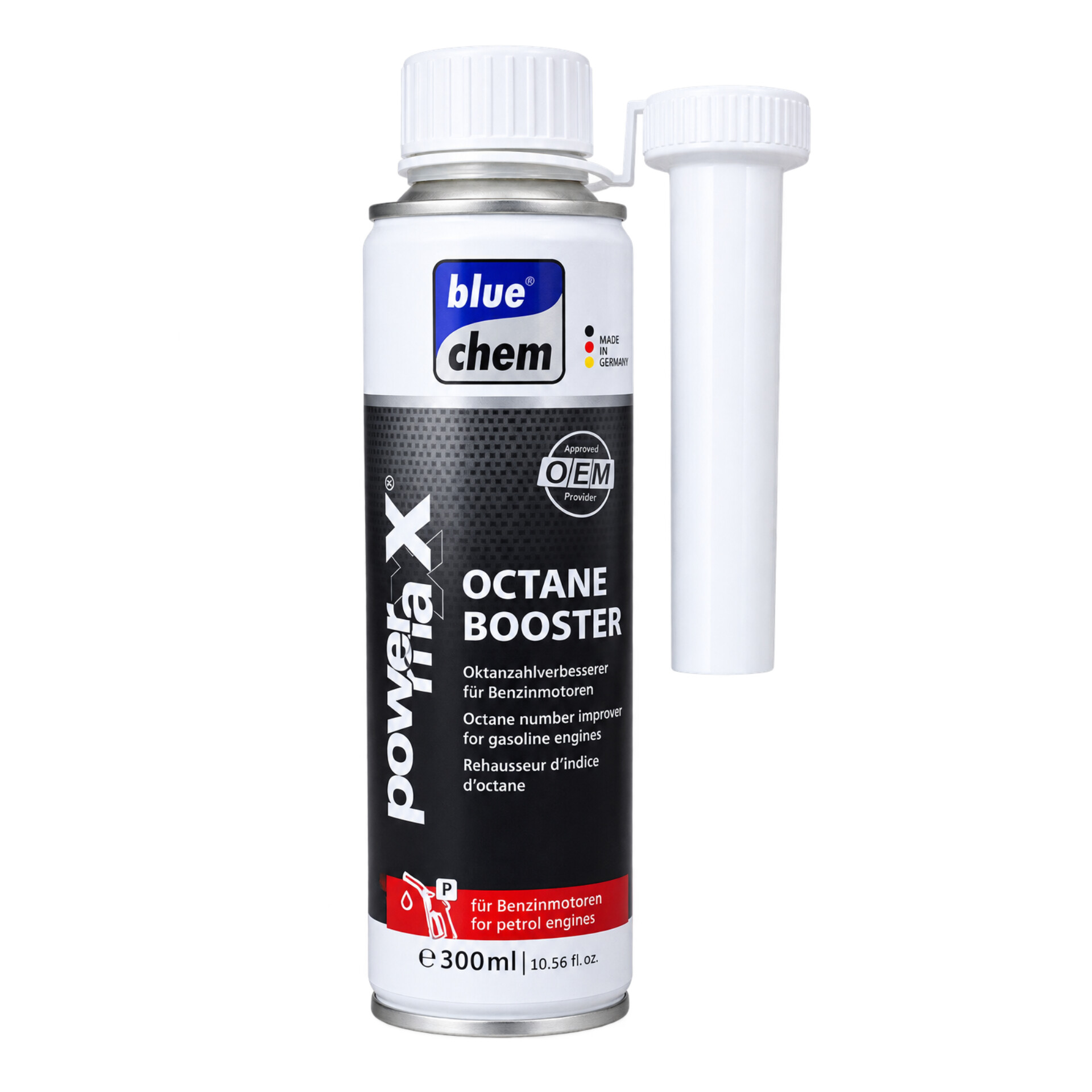 مکمل بنزین (اکتان بوستر) بلو چم آلمان 300ml  Octane booster blue chem