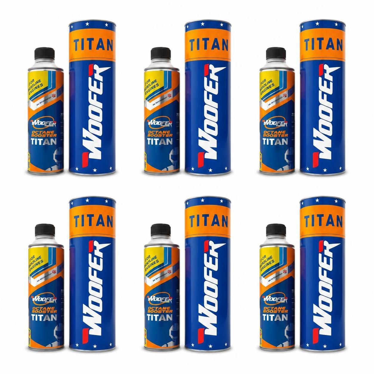 اکتان بوستر ووفر تیتان TITAN (۶ عددی)